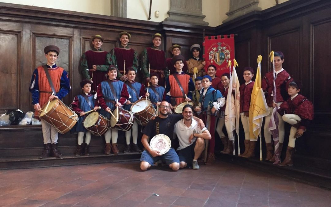 Primo Trofeo Marzocchino – Esibizione baby sbandieratori di San Marino