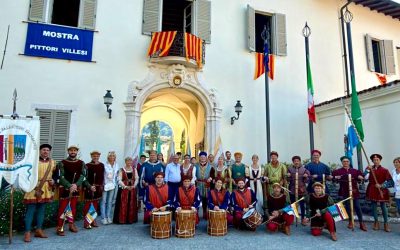 La Federazione Balestrieri Sammarinesi in trasferta a Villa di Serio per il 25° anniversario di Palazzo Carrara